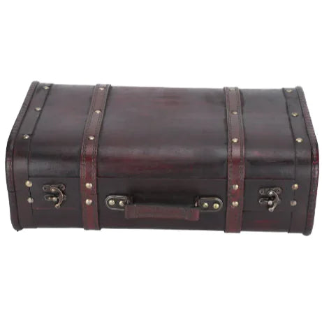 Vintage Wooden Suitcase