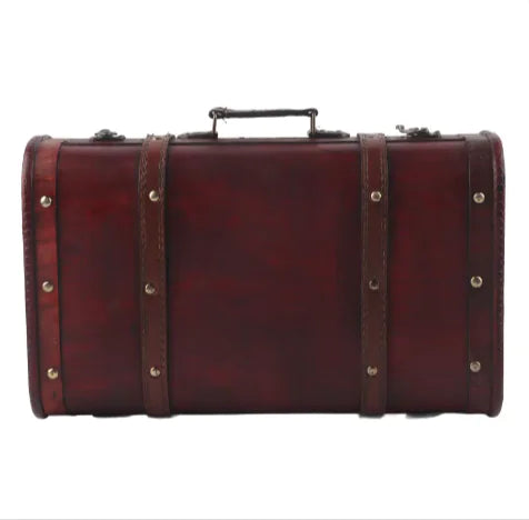 Vintage Wooden Suitcase