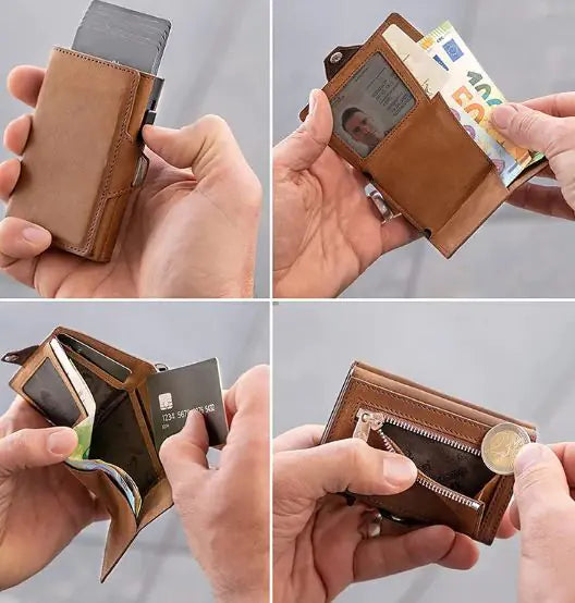 Pop-Up Credit Card Case with RFID Protection