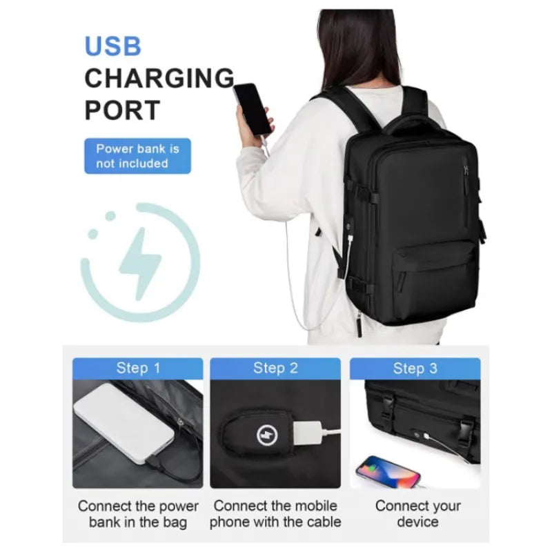 Large Capacity Travel & Laptop Backpack