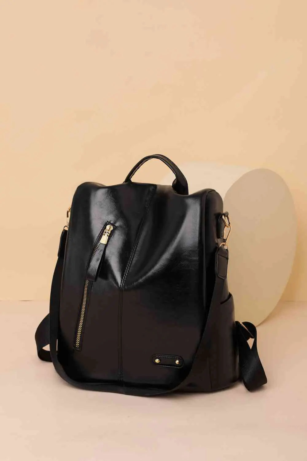 Marcy Zipper Pocket Backpack-